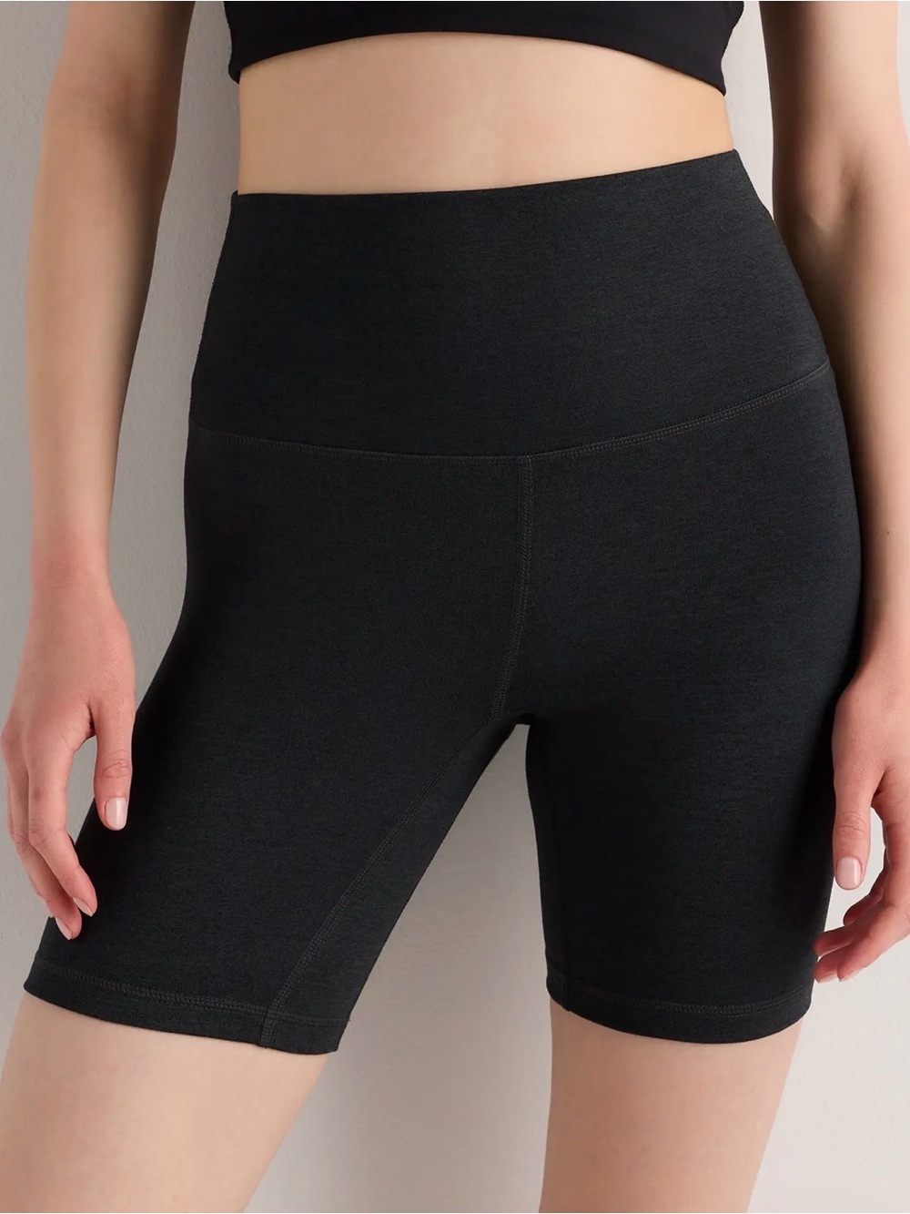 Quince Ultra-Soft Bike Short Black Size Small